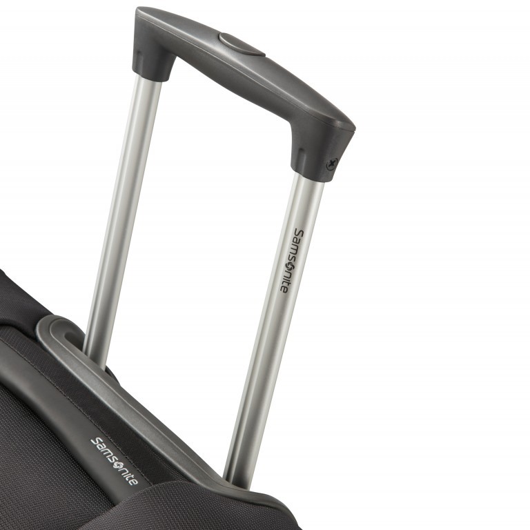 Koffer Aruro Spinner 55 Black, Farbe: schwarz, Marke: Samsonite, EAN: 5414847967764, Abmessungen in cm: 40x55x20, Bild 8 von 8