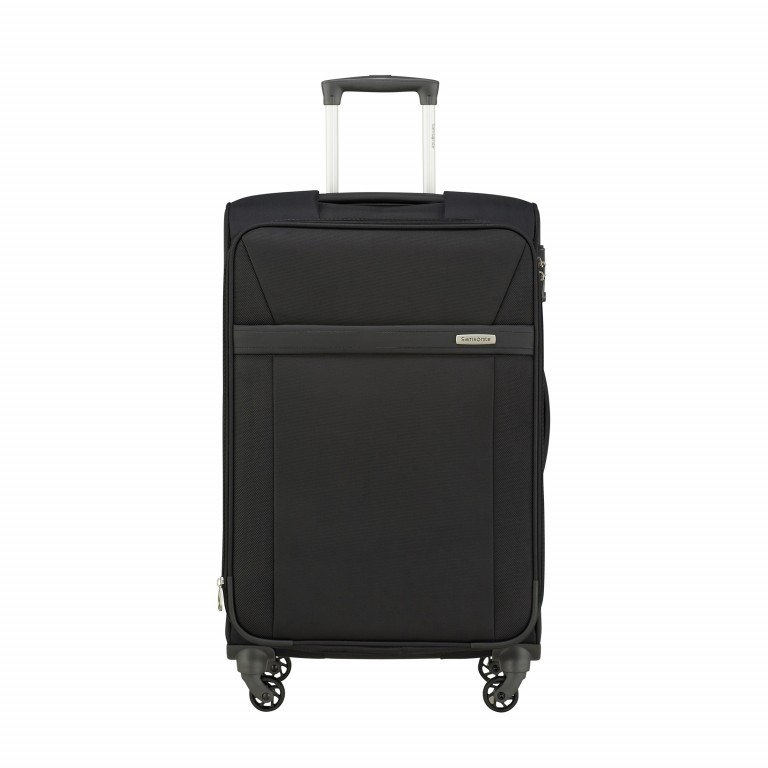 Koffer Aruro Spinner 68 erweiterbar Black, Farbe: schwarz, Marke: Samsonite, EAN: 5414847967788, Bild 1 von 13