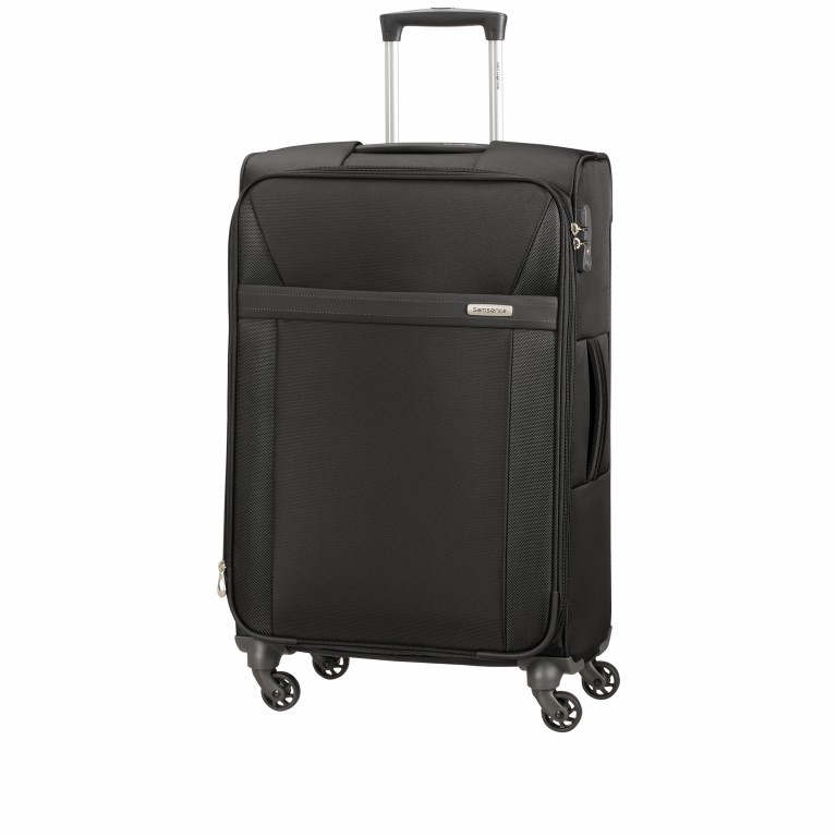 Koffer Aruro Spinner 68 erweiterbar Black, Farbe: schwarz, Marke: Samsonite, EAN: 5414847967788, Bild 2 von 13