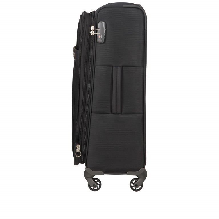 Koffer Aruro Spinner 68 erweiterbar Black, Farbe: schwarz, Marke: Samsonite, EAN: 5414847967788, Bild 9 von 13