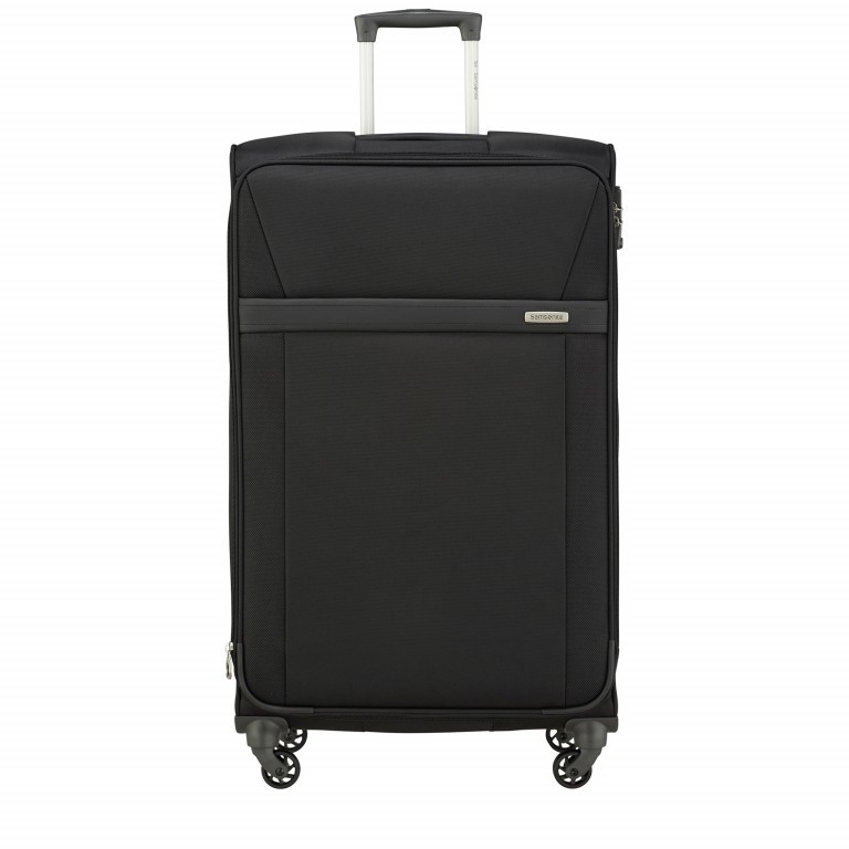 Koffer Aruro Spinner 80 erweiterbar Black, Farbe: schwarz, Marke: Samsonite, EAN: 5414847967801, Bild 1 von 8