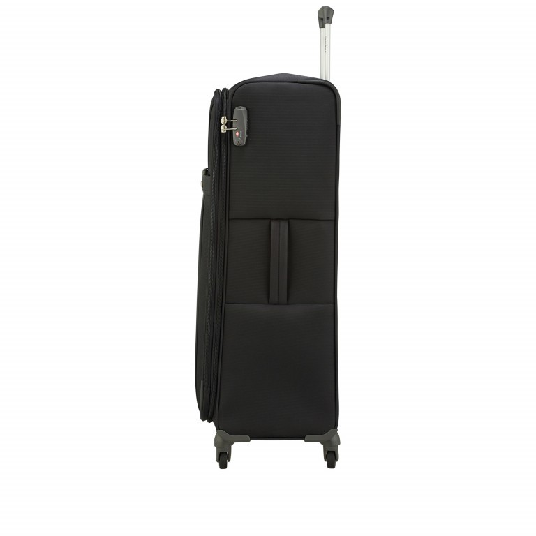 Koffer Aruro Spinner 80 erweiterbar Black, Farbe: schwarz, Marke: Samsonite, EAN: 5414847967801, Bild 3 von 8