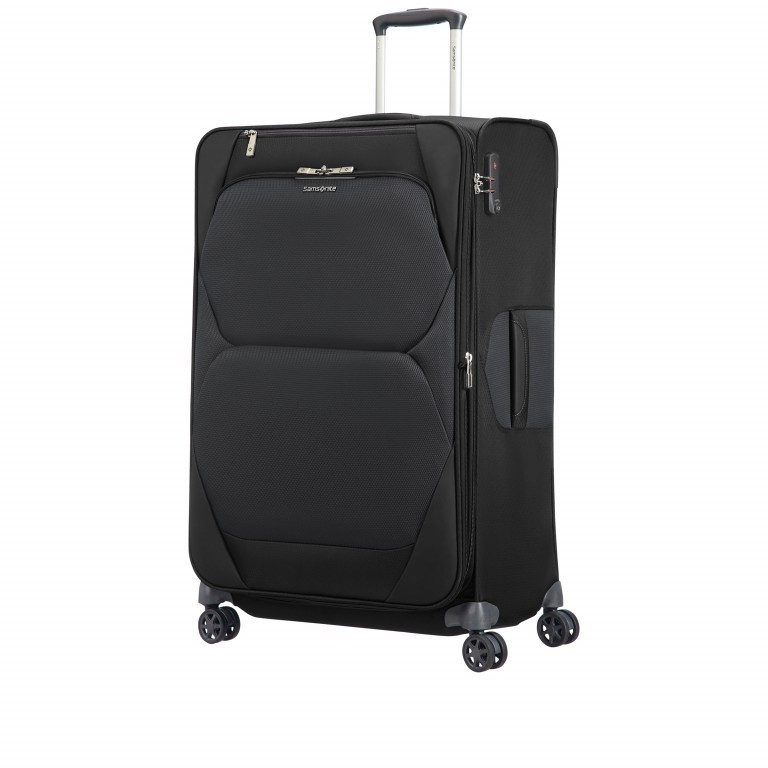 Koffer Dynamore Spinner 78 Black, Farbe: schwarz, Marke: Samsonite, EAN: 5414847854613, Abmessungen in cm: 49x78x34, Bild 2 von 12