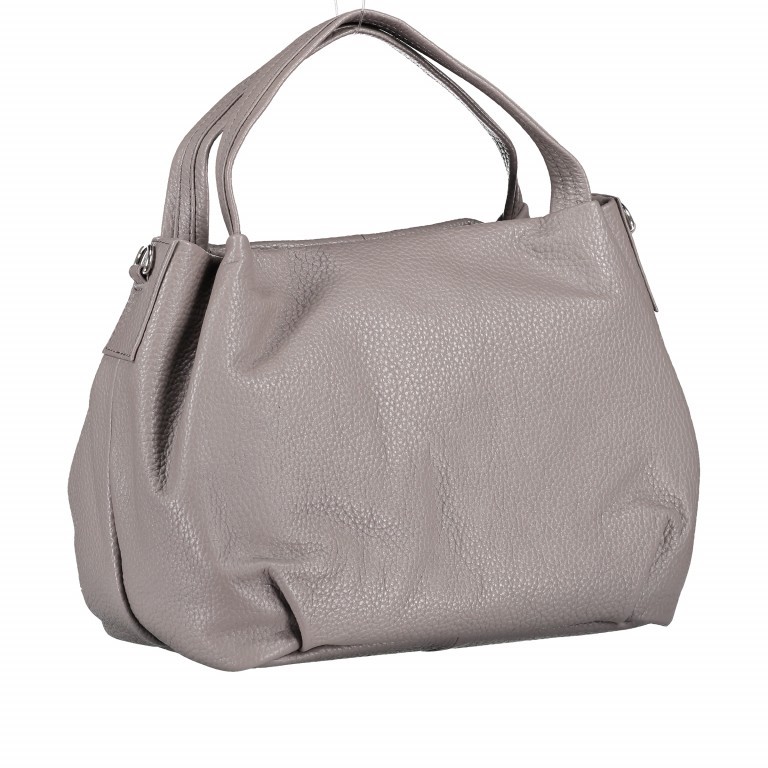 Handtasche Nappa Grau, Farbe: grau, Marke: Hausfelder Manufaktur, EAN: 4251672755149, Bild 2 von 8