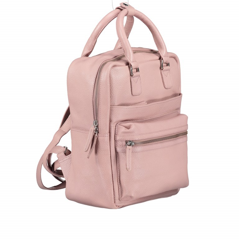 Rucksack Nappa Rosa, Farbe: rosa/pink, Marke: Hausfelder Manufaktur, EAN: 4251672755309, Bild 2 von 7