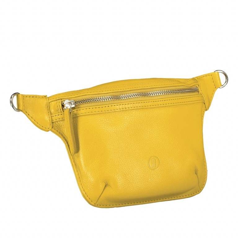 Gürteltasche Milano Gelb, Farbe: gelb, Marke: Hausfelder Manufaktur, EAN: 4251672756351, Bild 2 von 6
