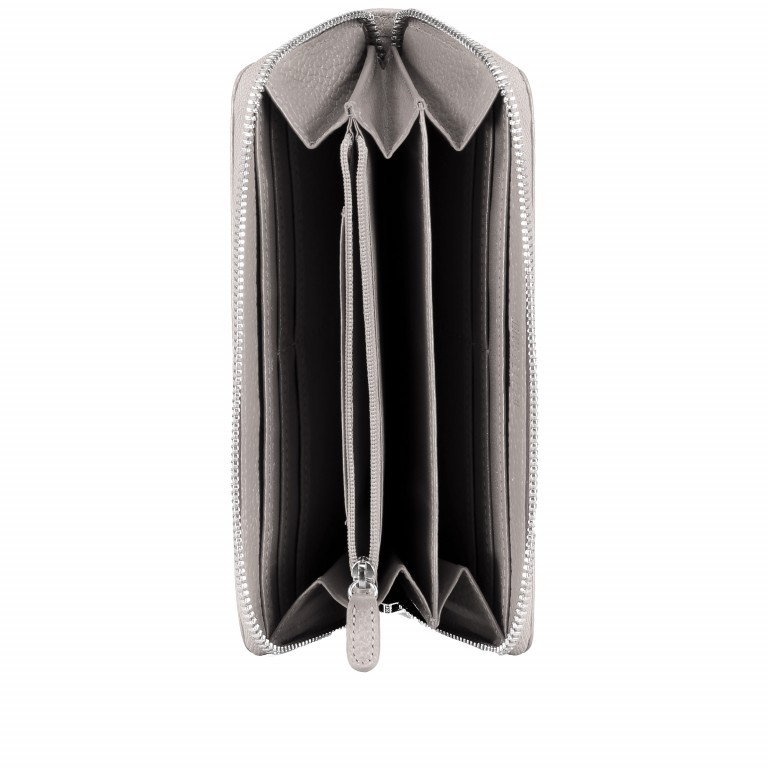 Geldbörse Amra Bradley mit RFID-Funktion Schwarz, Farbe: schwarz, Marke: Hausfelder Manufaktur, EAN: 4251672748431, Abmessungen in cm: 19x9.5x2, Bild 4 von 5