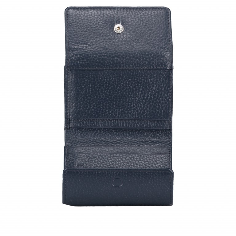 Geldbörse Amra Bradley mit RFID-Schutz Hellblau, Farbe: blau/petrol, Marke: Hausfelder Manufaktur, EAN: 4251672748479, Abmessungen in cm: 10.5x8.5x3, Bild 5 von 5