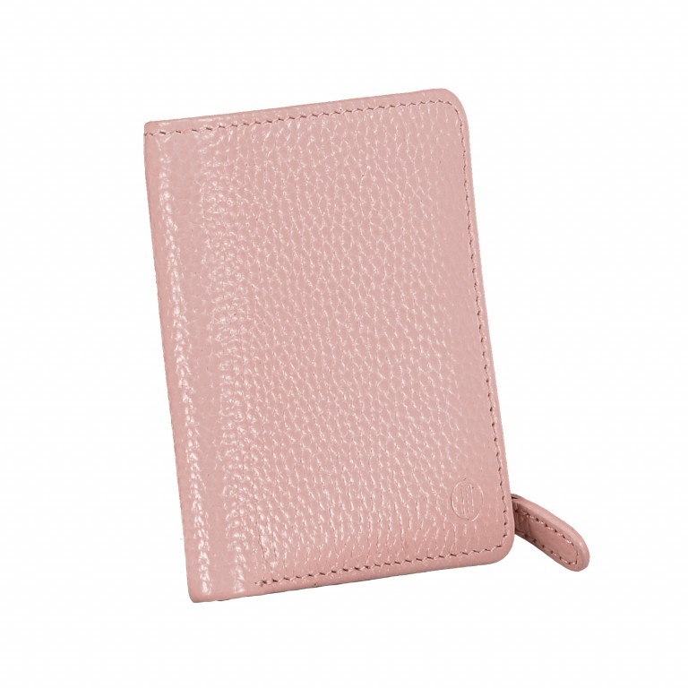 Geldbörse Amra Bradley mit RFID-Schutz Rosa, Farbe: rosa/pink, Marke: Hausfelder Manufaktur, EAN: 4251672748509, Abmessungen in cm: 8.5x10.5x1.5, Bild 2 von 5