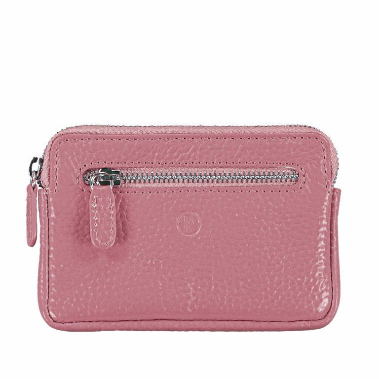 Schlüsseletui Amra Bradley mit RFID-Funktion Rose, Farbe: rosa/pink, Marke: Hausfelder Manufaktur, EAN: 4251672748752, Abmessungen in cm: 12x8x0.5, Bild 1 von 4