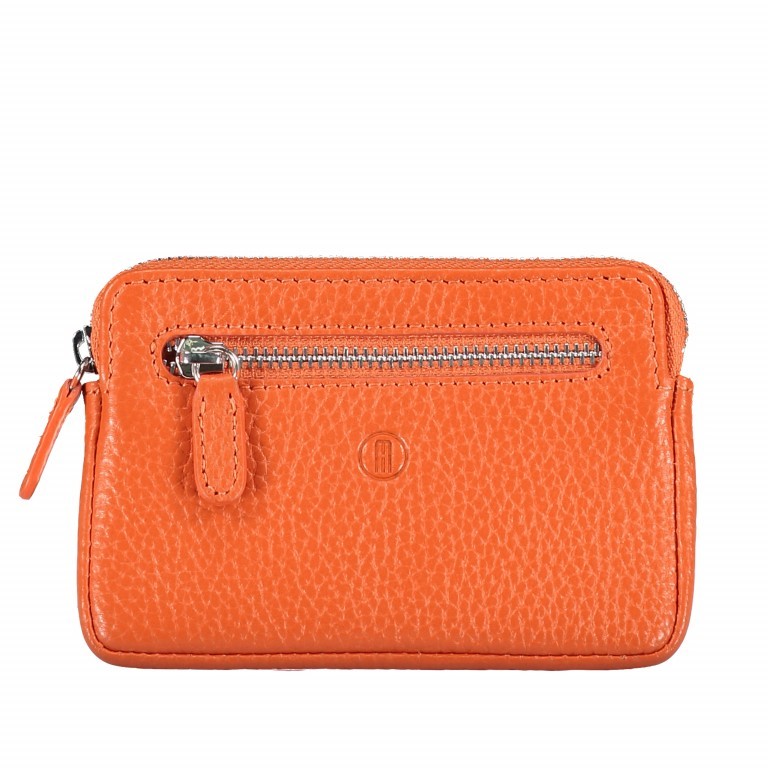 Schlüsseletui Amra Bradley mit RFID-Funktion Orange, Farbe: orange, Marke: Hausfelder Manufaktur, EAN: 4251672748783, Abmessungen in cm: 12x8x0.5, Bild 1 von 4