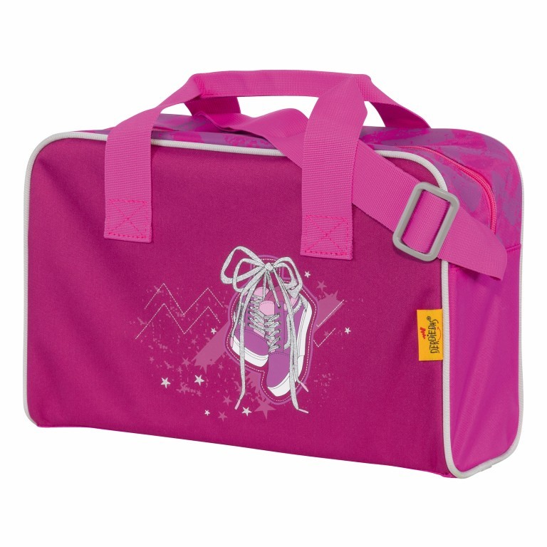 Schulranzen Ergoflex Max Set 5-teilig Pink Sneaker, Farbe: rosa/pink, Marke: DerDieDas, EAN: 4006047081176, Abmessungen in cm: 29x39x25, Bild 9 von 12