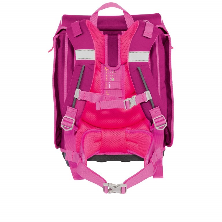Schulranzen Ergoflex Max Set 5-teilig Lilac Flower, Farbe: flieder/lila, Marke: DerDieDas, EAN: 4006047081152, Abmessungen in cm: 29x39x25, Bild 4 von 14