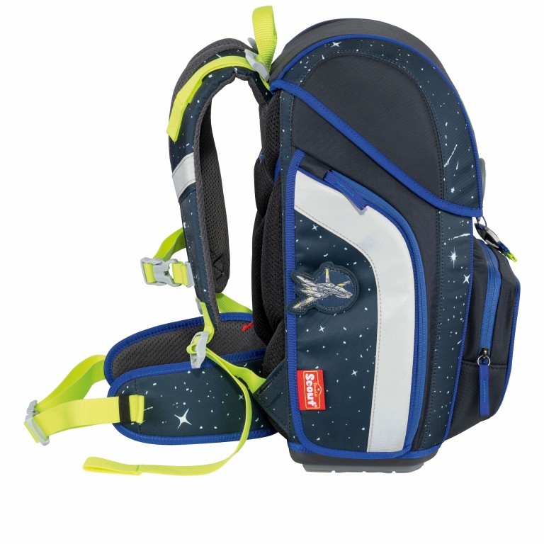 Schulranzen Genius Set 4-teilig Space, Farbe: anthrazit, Marke: Scout, EAN: 4007953425115, Bild 3 von 10