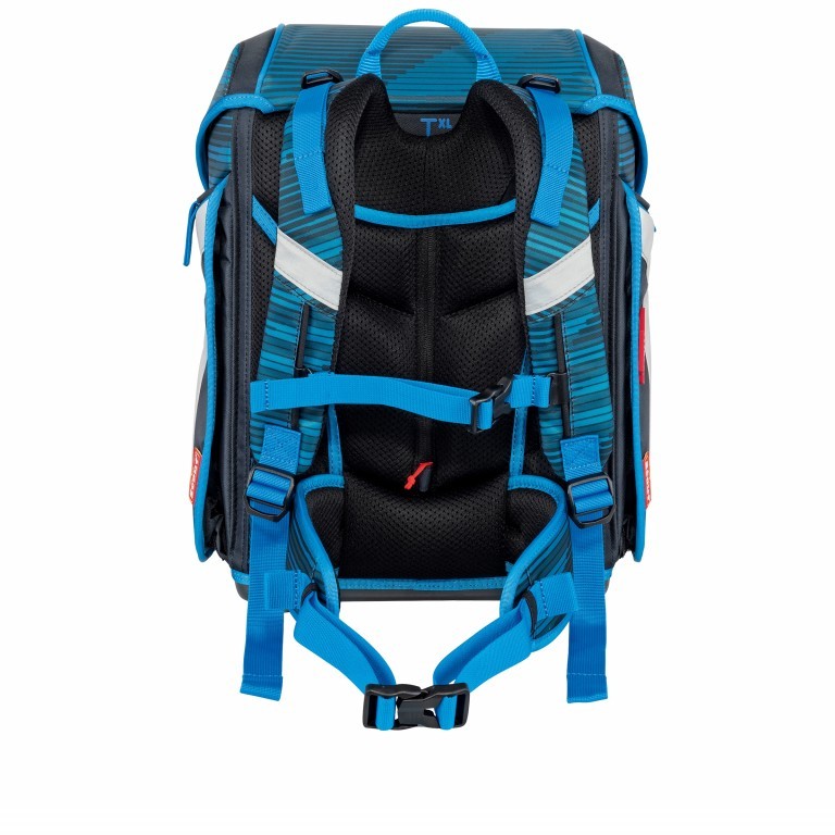 Schulranzen Genius Set 4-teilig Sport, Farbe: blau/petrol, Marke: Scout, EAN: 4007953425108, Bild 4 von 10