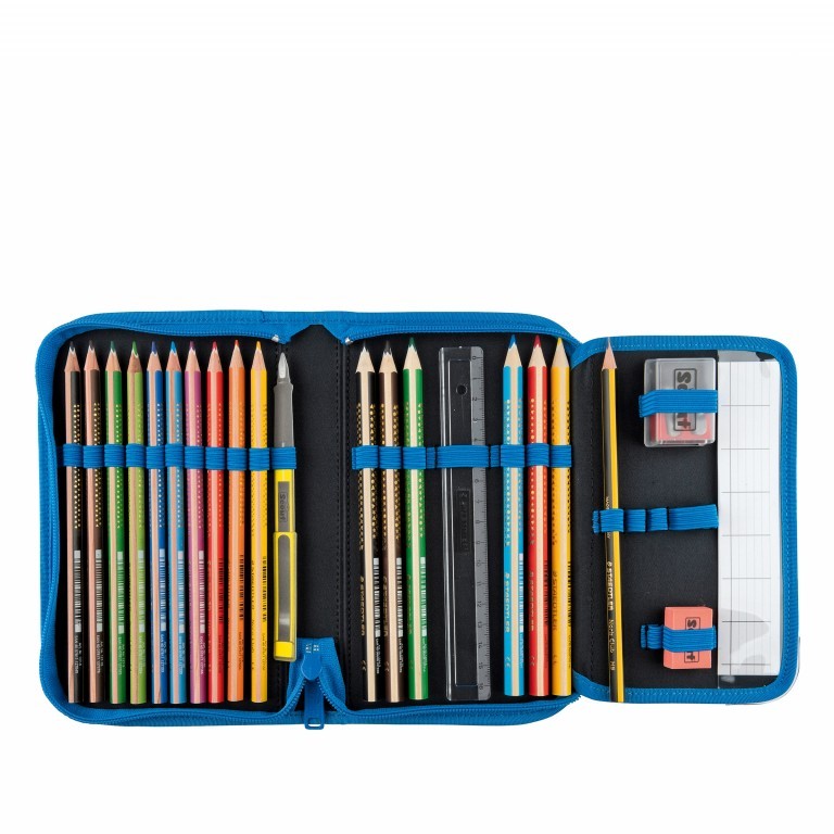 Schulranzen Genius Set 4-teilig Sport, Farbe: blau/petrol, Marke: Scout, EAN: 4007953425108, Bild 8 von 10