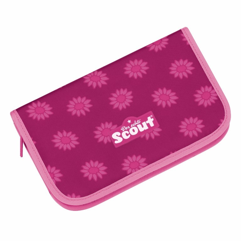 Schulranzen Genius Set 4-teilig Pink Daisy, Farbe: rosa/pink, Marke: Scout, EAN: 4007953425092, Bild 7 von 11