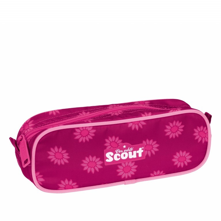 Schulranzen Genius Set 4-teilig Pink Daisy, Farbe: rosa/pink, Marke: Scout, EAN: 4007953425092, Bild 9 von 11