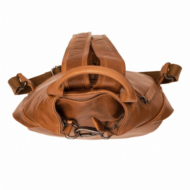 Rucksack Saar Cognac, Farbe: cognac, Marke: The Chesterfield Brand, EAN: 8719241056623, Abmessungen in cm: 31x40x11.5, Bild 7 von 9