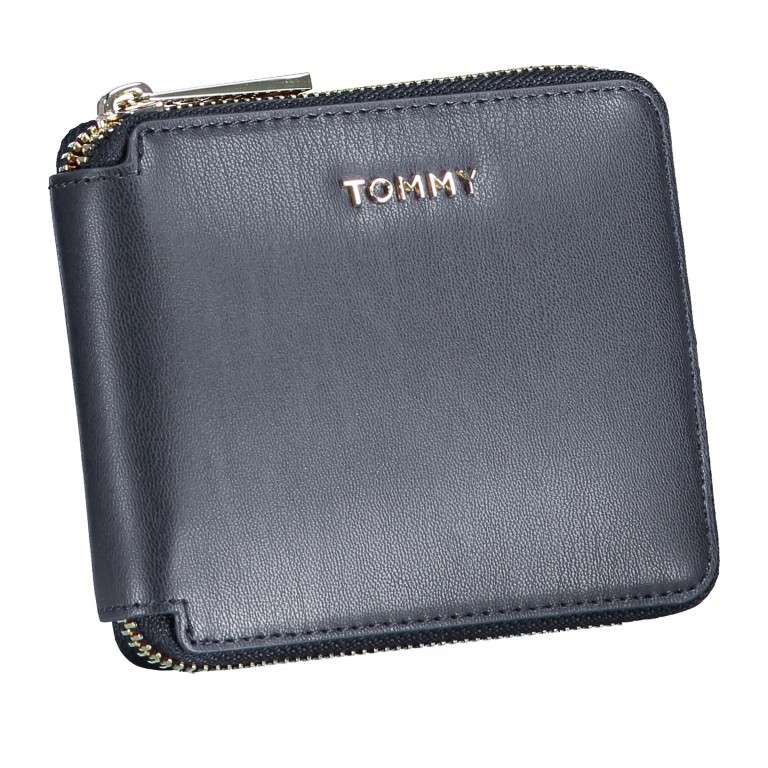 Geldbörse Iconic Wallet M Sky Captain, Farbe: blau/petrol, Marke: Tommy Hilfiger, EAN: 8719862804641, Abmessungen in cm: 13x10x2.5, Bild 2 von 3