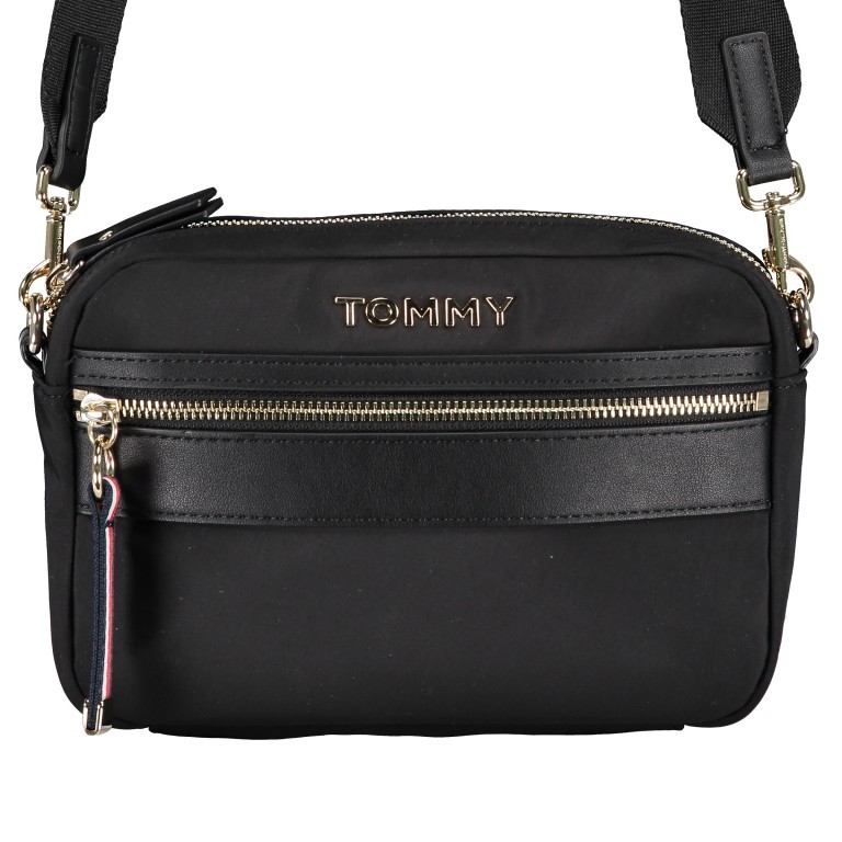 Umhängetasche Nylon Black, Farbe: schwarz, Marke: Tommy Hilfiger, EAN: 8719862802937, Abmessungen in cm: 23.5x15.5x5.5, Bild 1 von 7