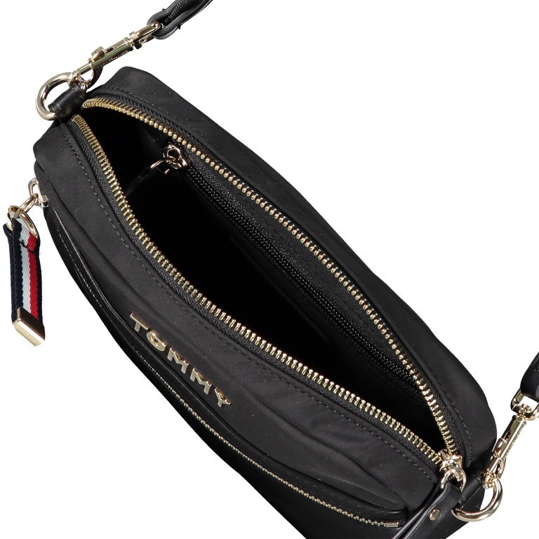 Umhängetasche Nylon Black, Farbe: schwarz, Marke: Tommy Hilfiger, EAN: 8719862802937, Abmessungen in cm: 23.5x15.5x5.5, Bild 6 von 7