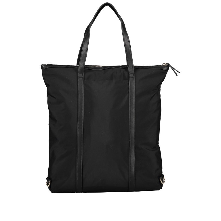 Shopper Nylon Tote Black, Farbe: schwarz, Marke: Tommy Hilfiger, EAN: 8719862802456, Abmessungen in cm: 38x40x12, Bild 3 von 7