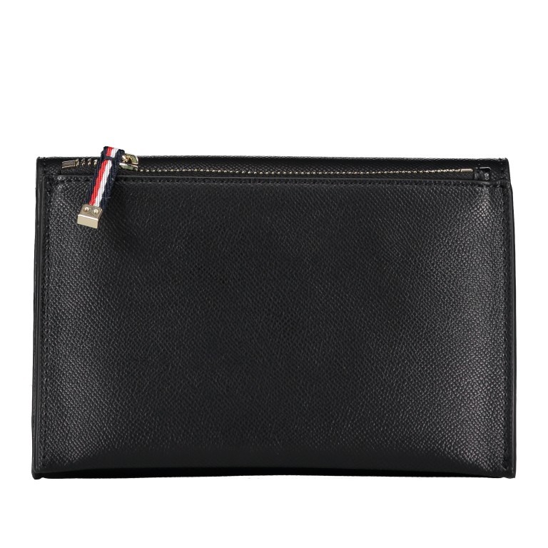 Umhängetasche Saffiano Black, Farbe: schwarz, Marke: Tommy Hilfiger, EAN: 8719862802395, Abmessungen in cm: 19.5x13.5x4.5, Bild 3 von 8