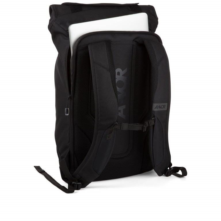 Rucksack Trip Pack Solid Black Eclipse, Farbe: schwarz, Marke: Aevor, EAN: 4057081026272, Abmessungen in cm: 34x54x18, Bild 7 von 13