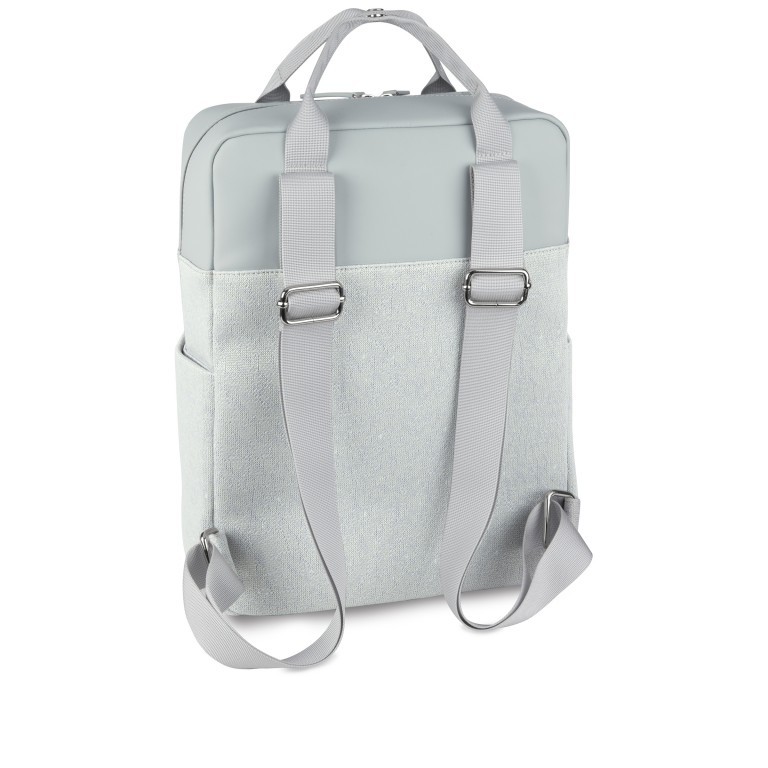 Rucksack Bergen Mint-Grey-Sustainknit, Farbe: grün/oliv, Marke: Kapten & Son, EAN: 4251145205317, Abmessungen in cm: 28x39x11.5, Bild 4 von 7