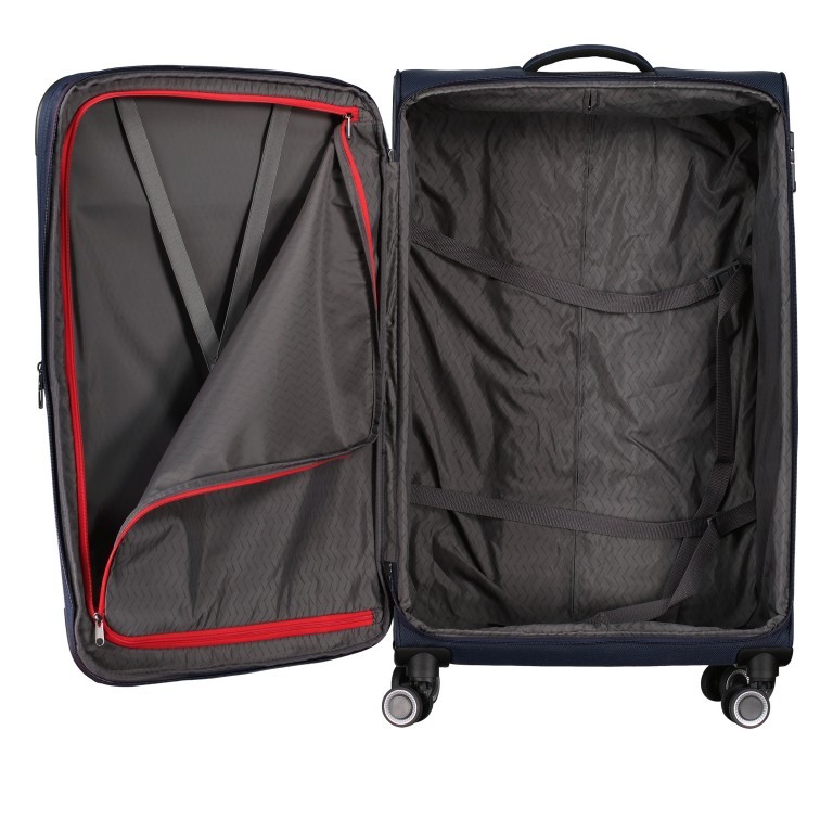 Koffer Columbus 087450 75 cm Blau, Farbe: blau/petrol, Marke: Flanigan, EAN: 4048171003389, Bild 7 von 7