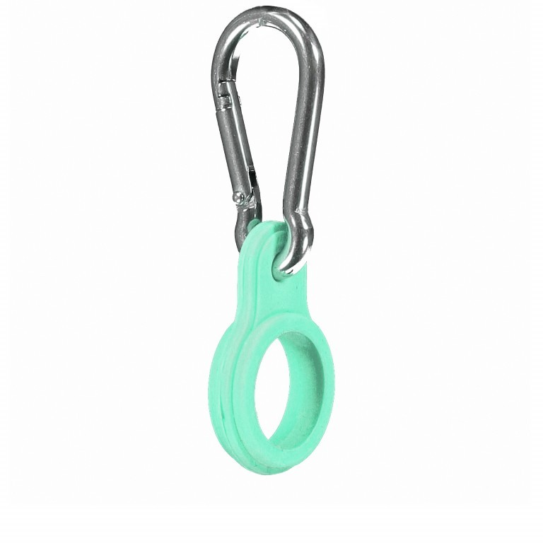 Karabiner für Trinkflasche Pastel Green, Farbe: grün/oliv, Marke: Chilly's Bottles, EAN: 0790072658413, Bild 1 von 2