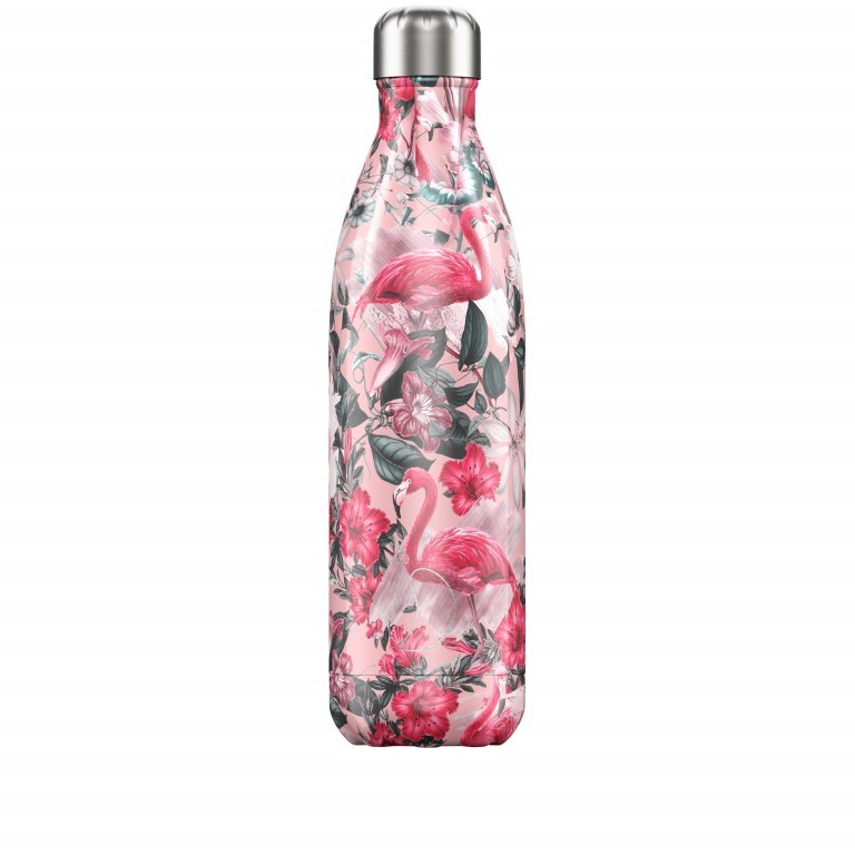 Trinkflasche Tropical Volumen 750 ml Flamingo, Farbe: rosa/pink, Marke: Chilly's Bottles, EAN: 5056243500987, Bild 1 von 1
