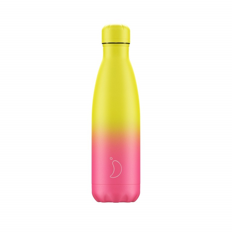 Trinkflasche Gradient Volumen 500 ml Neon, Farbe: gelb, Marke: Chilly's Bottles, EAN: 5056243501502, Bild 1 von 1