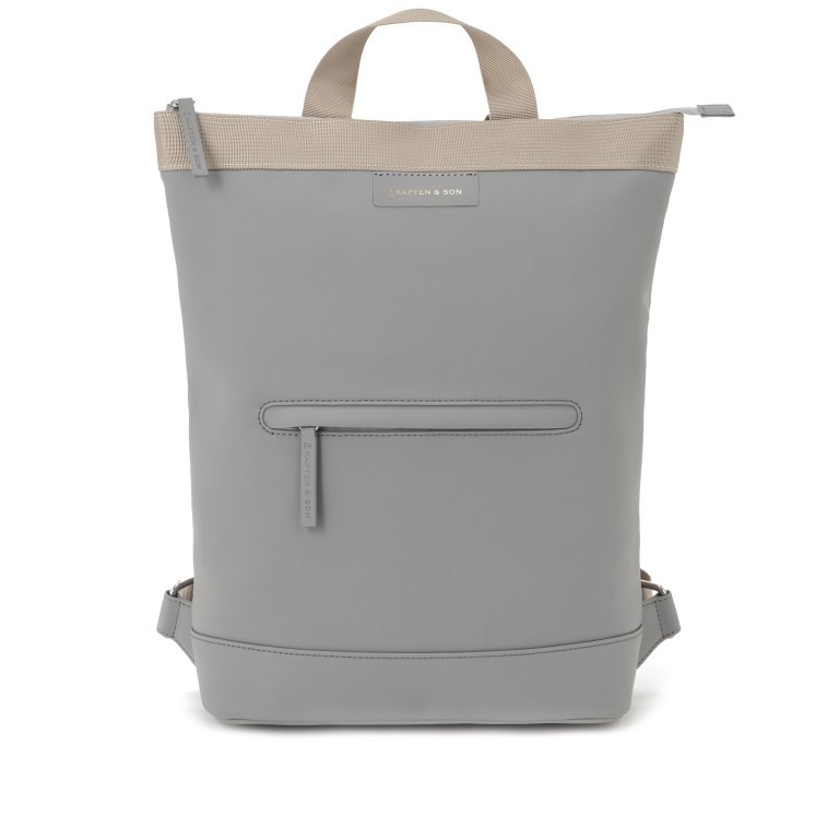 Rucksack Umea Sand Grey, Farbe: grau, Marke: Kapten & Son, EAN: 4251145242817, Abmessungen in cm: 35x40x12, Bild 1 von 7