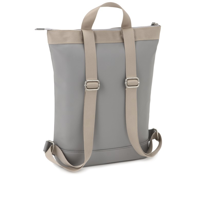 Rucksack Umea Sand Grey, Farbe: grau, Marke: Kapten & Son, EAN: 4251145242817, Abmessungen in cm: 35x40x12, Bild 4 von 7