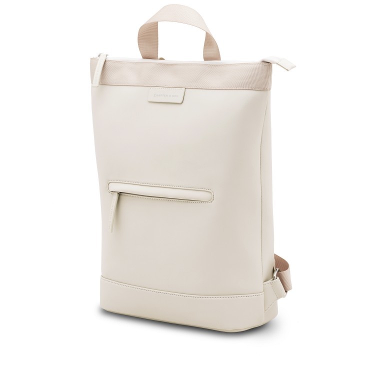 Rucksack Umea Sandstone, Farbe: beige, Marke: Kapten & Son, EAN: 4251145250065, Abmessungen in cm: 35x40x12, Bild 2 von 7