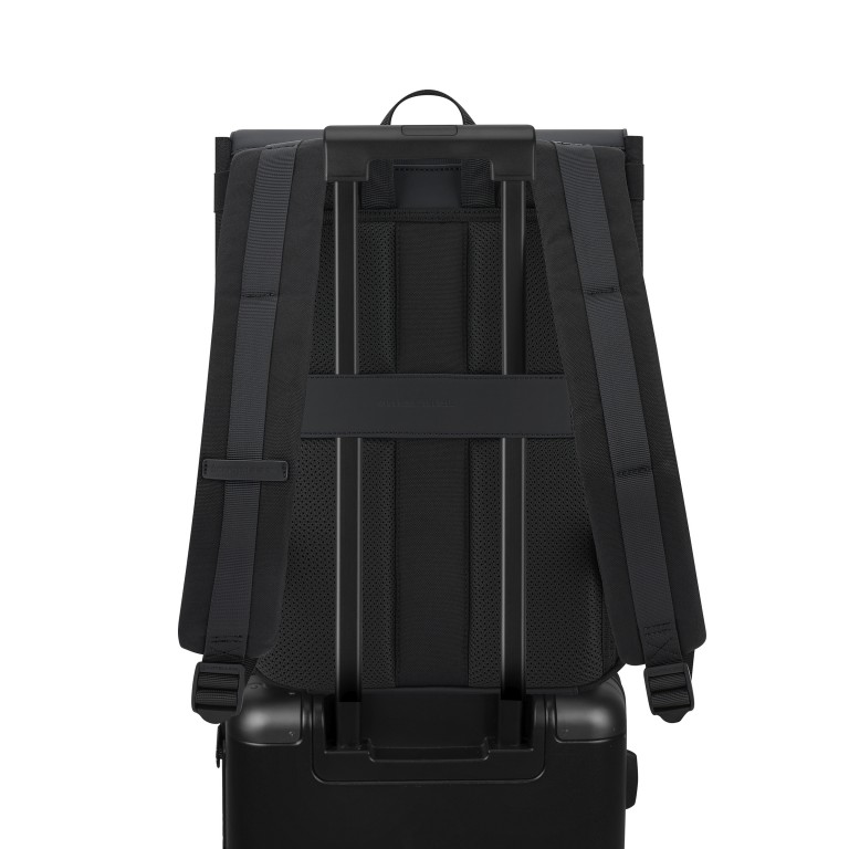 Rucksack Fyn All Black, Farbe: schwarz, Marke: Kapten & Son, EAN: 4251145254261, Abmessungen in cm: 28.5x39.5x12.5, Bild 5 von 10