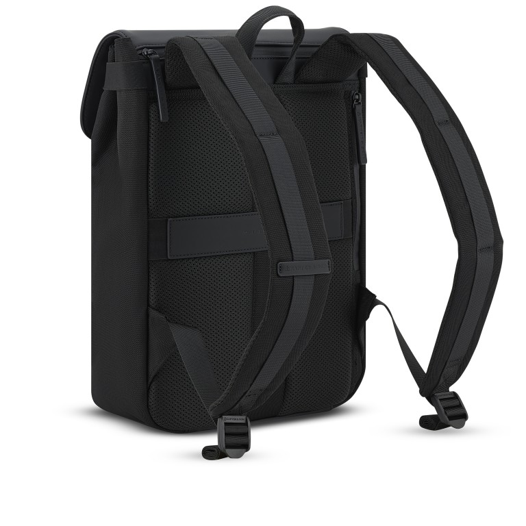 Rucksack Fyn All Black, Farbe: schwarz, Marke: Kapten & Son, EAN: 4251145254261, Abmessungen in cm: 28.5x39.5x12.5, Bild 4 von 10