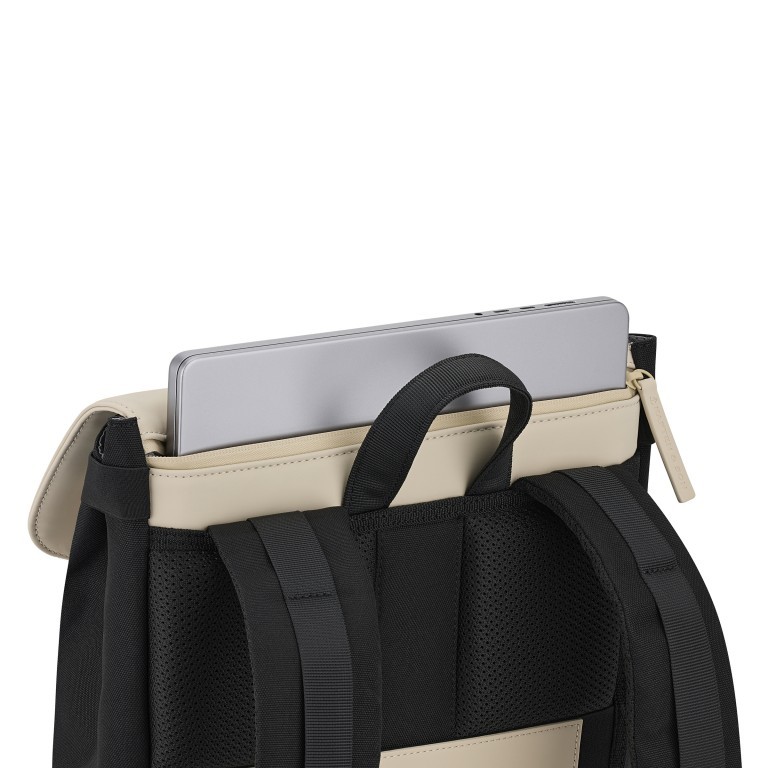 Rucksack Fyn Cream Black, Farbe: anthrazit, Marke: Kapten & Son, EAN: 4251145254285, Abmessungen in cm: 28.5x39.5x12.5, Bild 8 von 10