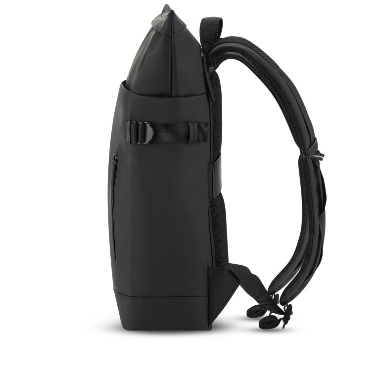 Rucksack Helsinki Modell 2025 All Black, Farbe: schwarz, Marke: Kapten & Son, EAN: 4251145254186, Abmessungen in cm: 27x44.5x14, Bild 3 von 10