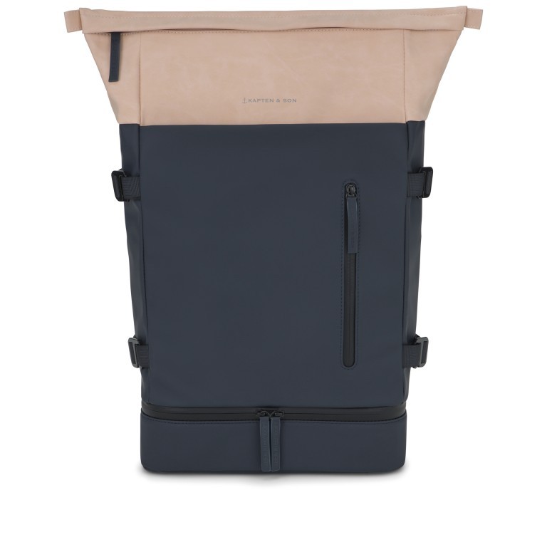 Rucksack Helsinki Modell 2025 Navy Blush, Farbe: blau/petrol, Marke: Kapten & Son, EAN: 4251145254193, Abmessungen in cm: 27x44.5x14, Bild 1 von 6