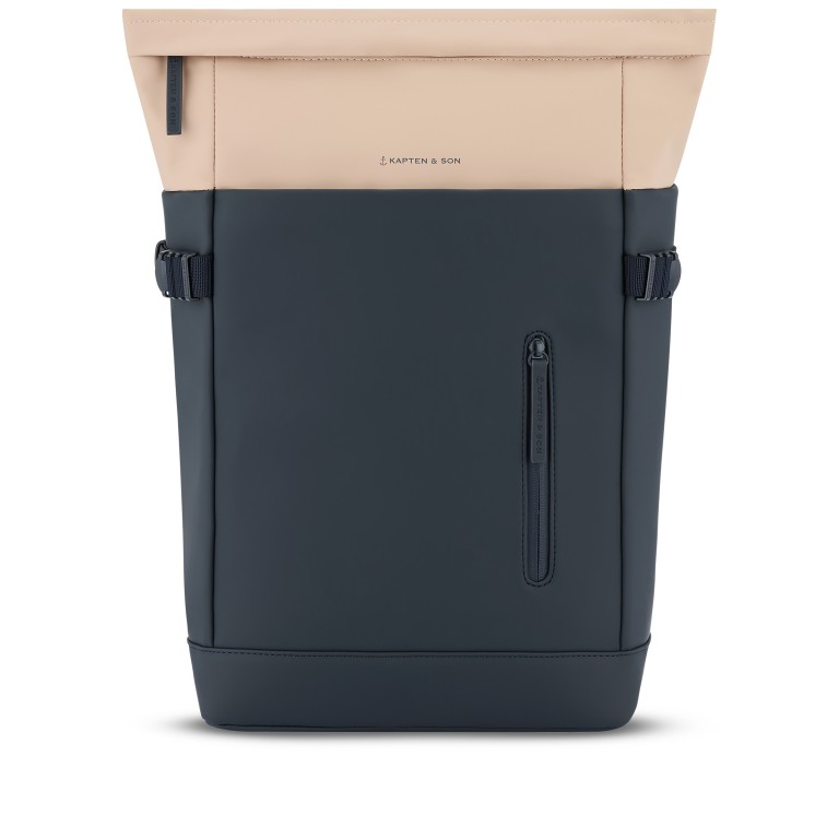 Rucksack Helsinki Modell 2025 Navy Blush, Farbe: blau/petrol, Marke: Kapten & Son, EAN: 4251145254193, Abmessungen in cm: 27x44.5x14, Bild 1 von 9