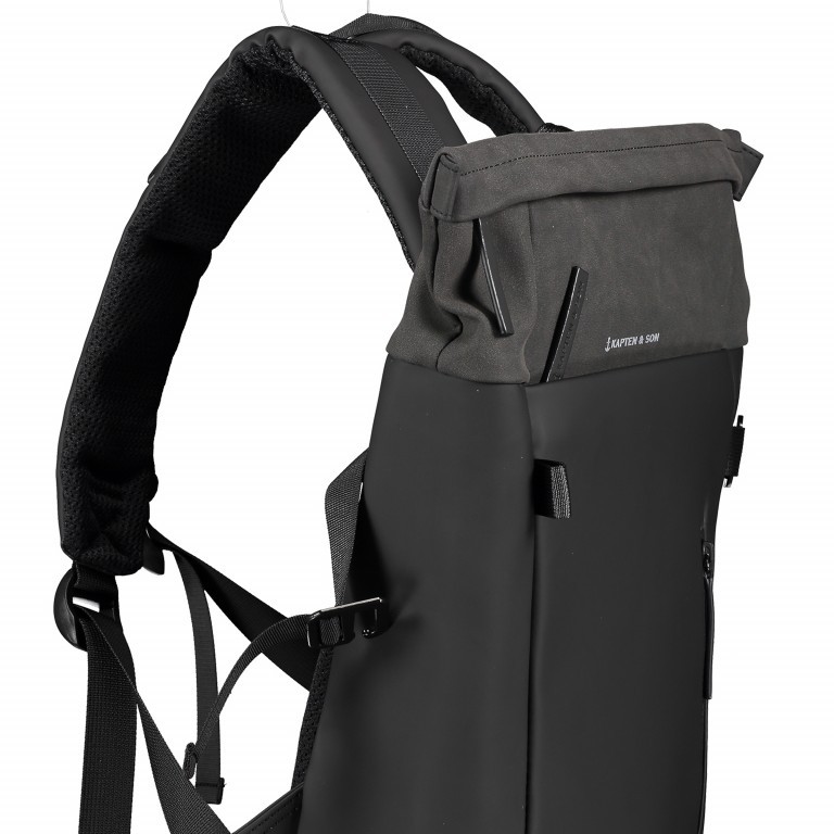 Rucksack Aarhus Cream Amber, Farbe: cognac, Marke: Kapten & Son, EAN: 4251145250171, Abmessungen in cm: 27x44.5x14, Bild 9 von 9