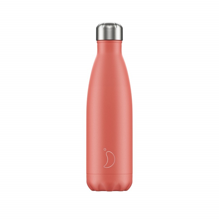 Trinkflasche Pastell Volumen 500 ml Coral, Farbe: orange, Marke: Chilly's Bottles, EAN: 5056243500437, Bild 1 von 1