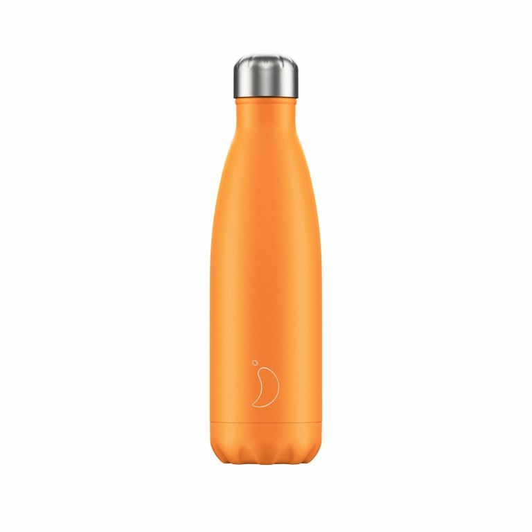 Trinkflasche Neon Volumen 500 ml Orange, Farbe: orange, Marke: Chilly's Bottles, EAN: 5056243500376, Bild 1 von 1