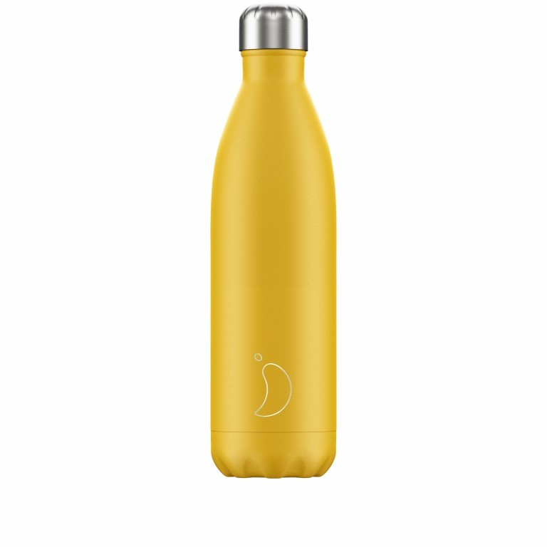 Trinkflasche Matte Volumen 750 ml Burnt Yellow, Farbe: gelb, Marke: Chilly's Bottles, EAN: 5056243500208, Bild 1 von 1