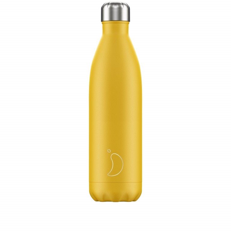 Trinkflasche Matte Volumen 750 ml Burnt Yellow, Farbe: gelb, Marke: Chilly's Bottles, EAN: 5056243500208, Bild 1 von 1