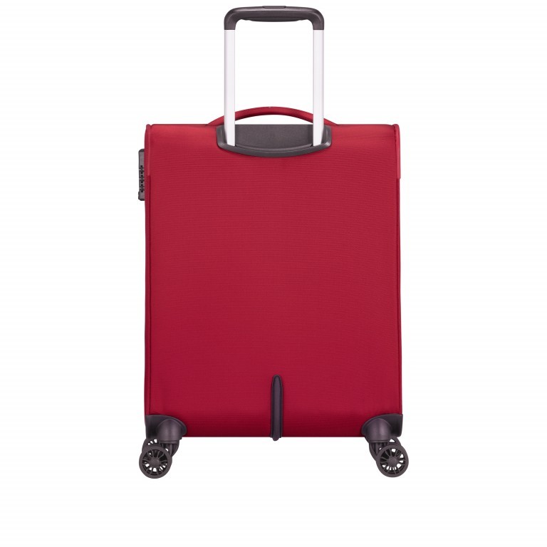 Trolley Crosstrack 55 cm Red Grey, Farbe: rot/weinrot, Marke: American Tourister, EAN: 5400520065568, Abmessungen in cm: 40x55x20, Bild 5 von 7