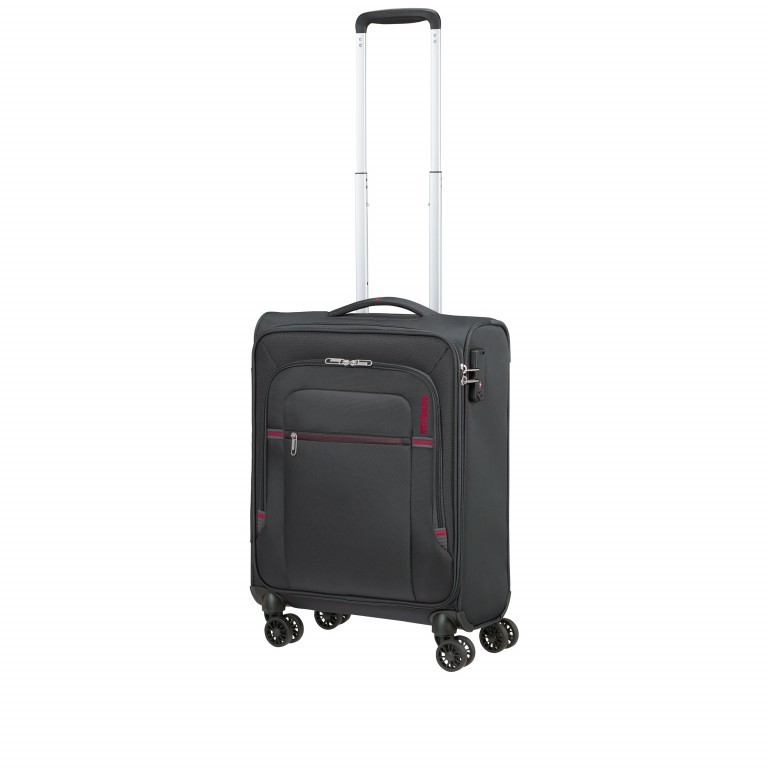 Trolley Crosstrack 55 cm Grey Red, Farbe: grau, Marke: American Tourister, EAN: 5400520065575, Abmessungen in cm: 40x55x20, Bild 7 von 7